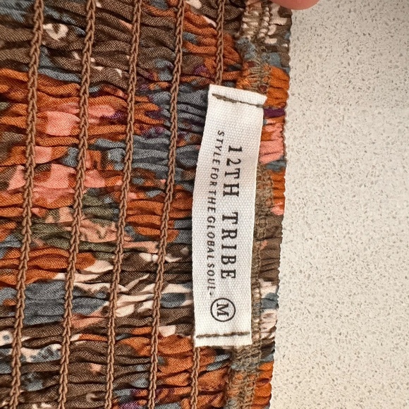 12th Tribe Satin Mini cut out artsy dress - Picture 11 of 11